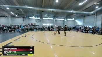 106 lbs Cons. Round 2 - Zqayleon Pike, Valley vs Damian Proano, Platte Valley