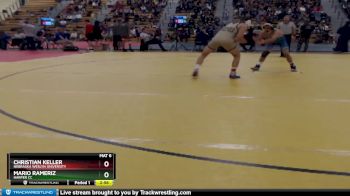 141 lbs Champ. Round 2 - Christian Keller, Nebraska Weslyn University vs Mario Rameriz, Harper CC