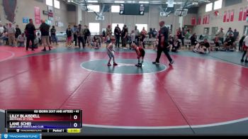 41 lbs Round 2 - Lane Schei, Bear Lake Wrestling Club vs Lilly Blaisdell, Brothers Of Steel