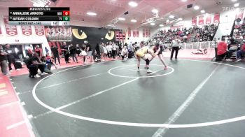 145 lbs 5th Place Match - Annalese Arroyo, Norco vs Jaydan Colgan, Temecula Valley