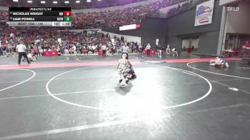 140 lbs Champ. Round 2 - Liam Powell, River Valley Youth Wrestling vs Nicholas Wright, MES Wrestling
