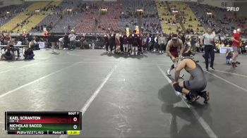 165 lbs Round 1 (16 Team) - Nicholas Sacco, TCNJ vs Kael Scranton, Coe