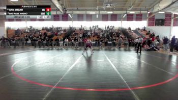 144 lbs Consi Of 8 #2 - Sam Logan, Arlington vs Michael Nigro, Braintree