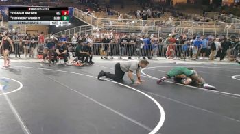 145 lbs Cons. Round 1 - Ceajah Brown, Freedom vs Kennedy Wright, Bayshore
