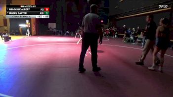 115 lbs Cons. Round 3 - Jassey Carter, Alburnett vs Abagayle Albert, Prairie, Cedar Rapids