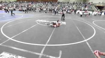 54 lbs Consi Of 8 #2 - Evan Wrenn, Douglas County Grapplers vs Wyatt Balla, Sierra Sabers