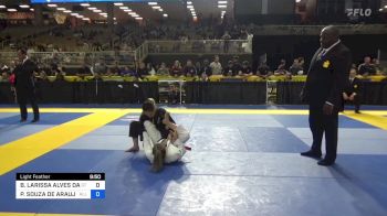 BRENDA LARISSA ALVES DA SILVA vs POLYANNA SOUZA DE ARAUJO 2024 Pan Jiu Jitsu IBJJF Championship