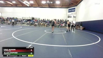 285 lbs Cons. Semi - Elijah Stafford, Utah Valley vs Cole Jackson, Cal Poly SLO