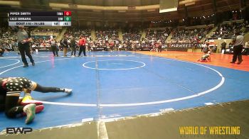 78 lbs Consi Of 16 #2 - Piper Smith, TNWA vs Lilo Gebara, Greater Heights Wrestling
