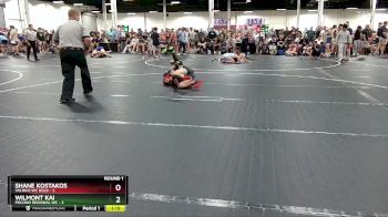 113 lbs Round 1 (8 Team) - Wilmont Kai, Pocono Regional WC vs Shane Kostakos, Validus WC Gold