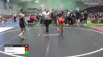 88 lbs Semifinal - Gus Cardinal, Valiant vs Zaydrein Hernandez, Rough House