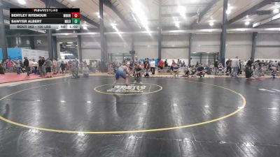 150 lbs Semifinal - Bentley Ritenour, Mount Pleasant vs Sawyer Albert, Milroy