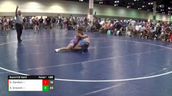 135 lbs Round 5 (6 Team) - Holly Sanders, Head Hunters vs Alahyah Grayson, Stormettes
