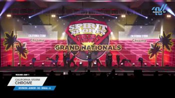 California Storm - Chrome [2024 L1 Junior - D2 - Small - A Day 1] 2024 Spirit Sports Grand Nationals