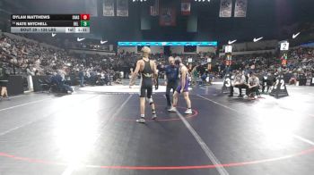126 lbs Round Of 64 - Dylan Matthews, Shasta (NS) vs Nate Mitchell, Del Oro (SJ)
