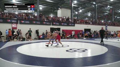 70 kg Champ. Rd Of 32 - Anthony Berg, Central Coast Regional Training Center vs Maddox Shaw, Ohio RTC/ TMWC