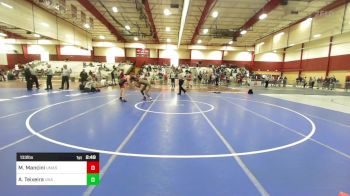 133 lbs Quarterfinal - Matthew Mancini, UMASS vs Alex Teixeira, Unattached