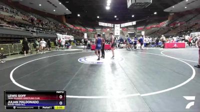 149 lbs 5th Place Match - Lewis Goff, Team Thunder Wrestling Club vs Julian Maldonado, Rough Rider W.C.