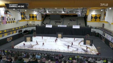 Carroll HS (IN) "Fort Wayne IN" at 2026 WGI Guard Avon Regional+
