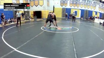 190 lbs Cons. Round 1 - Miguel Francisco, John I Leonard vs Landon Keck, Viera