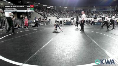 43 lbs Final - Braxton Shackelford, Prime Wrestling vs Henry Howell, Henryetta Knights Wrestling Club