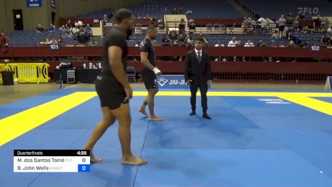 Maurício Dos Santos Tomé vs Brian John Wells 2024 Pan IBJJF Jiu-Jitsu No-Gi Championship