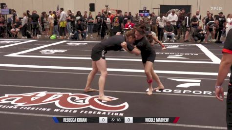 Nicole Mathew vs Rebecca Kirian 2025 ADCC East Coast Trials