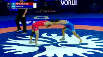 65 kg Quarterfinal - Seyedhassan Ebadimermeti, Iri vs Alin Ciorici, Mda