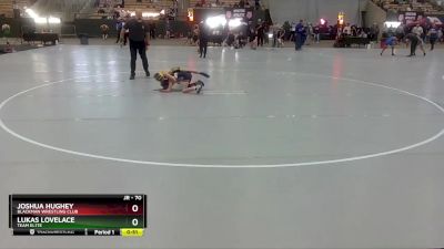 70 lbs Cons. Round 2 - Joshua Hughey, Blackman Wrestling Club vs Lukas Lovelace, Team EL1TE