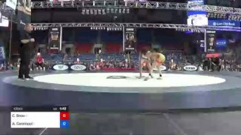 100 lbs Consolation - Clare Booe, Florida vs Angelina Cassioppi, Illinois