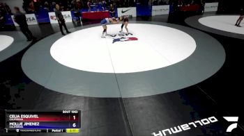 50 lbs Round 2 - Celia Esquivel, California vs Mollie Jimenez, California