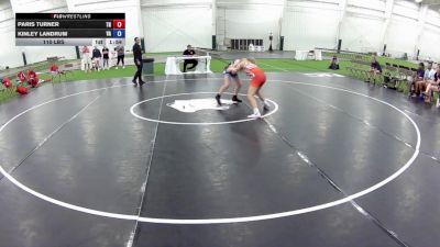 110 lbs Paris Turner, Tennessee vs Kinley Landrum, Virginia