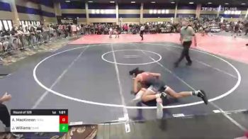 138 lbs Round Of 128 - Avery MacKinnon, Team Shamba vs Jewell Williams, Team Barracuda