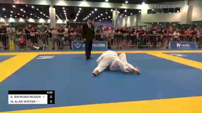 GEORGE RAYMOND MCDONALD vs MICHAEL ALAN WINTER 2022 IBJJF Jiu-Jitsu CON ...