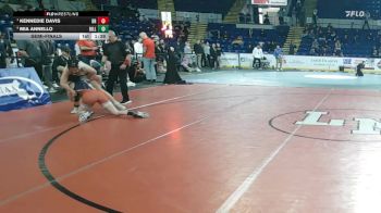 114 lbs Semifinal - Kennedie Davis, Bridgewater-Raynham vs Mia Annello, Billerica