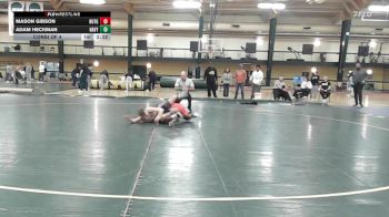 141 lbs Consi Of 4 - Mason Gibson, Rutgers vs Adam Heckman, Navy
