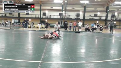 141 lbs Consi Of 4 - Mason Gibson, Rutgers vs Adam Heckman, Navy