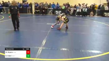 65 lbs Prelims - Mason Myers, Kane vs Roc Fabri, West Chester