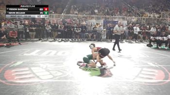 120 3A Champ. Round 1 - Kevin Mclean, Flagler Palm Coast vs Yeison Santana, Miami Southridge Hs