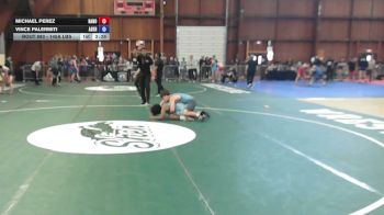 145A lbs 3rd Place - Michael Perez, Hanover Area vs Vince Palermiti, Askren