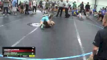 118 lbs Round 5 (6 Team) - Juliana Eldridge, Assassins vs Vivian Urriola, Reverance Wrestling Club