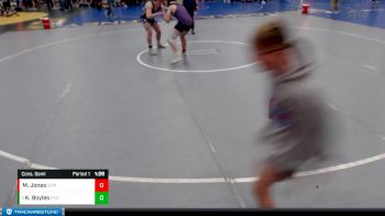 161-170 lbs Cons. Semi - Kyler Boyles, 2TG vs Maddox Jones, SEM