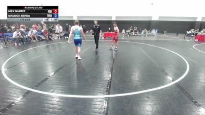 175 lbs Max Harris, Team Kansas Silver vs Maddox Eskew, Tennessee Greco