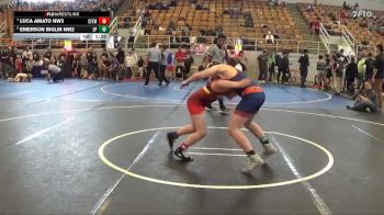 120 lbs 5th Place Match - Luca Amato NW3, Clear Fork Elite Wrestling vs Emerson Biglin NW2, Clear Fork Elite Wrestling