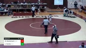 132 lbs Consolation - Branden Manderbach, Conrad Weiser vs Jermickey Gumby, Muhlenberg