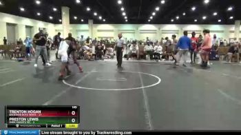 145 lbs Round 4 (8 Team) - Trenton Hogan, Backyard Boyz White vs Preston Lewis, Dark Knights WC