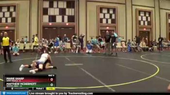 91 lbs Round 3 (6 Team) - Matthew McDermott, Revival Aqua vs Marie Sharp, Dark Angels