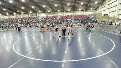 85 lbs Champ. Round 1 - Jordan Sandoval, Sanderson Wrestling Academy vs Logan Batchelor, Lionheart Wrestling