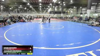 144 lbs Round 2 (4 Team) - Amari Edwards, FCA WRESTLING vs Chandler Stevenson, HEAVY HITTING HAMMERS