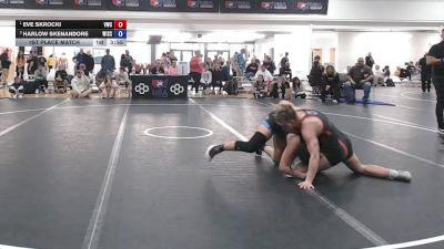 65 kg 1st Place Match - Eve Skrocki, Valiant Wrestling Club vs Harlow Skenandore, Wisconsin